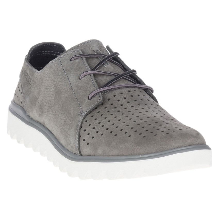 Basket Merrell Downtown Lace Grise Homme | B.Y.CUHA